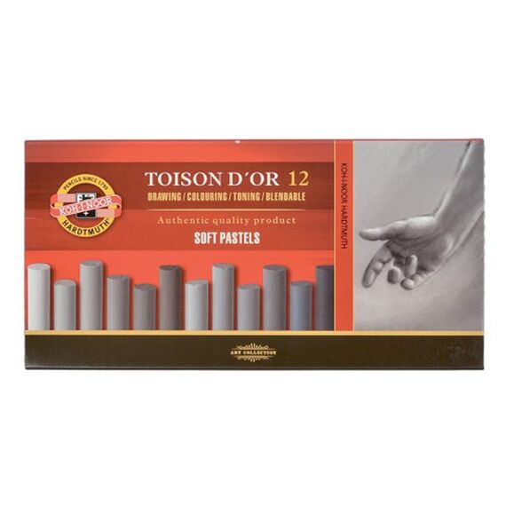 Set creta uscata Koh-I-Noor Toison D'or 12/SET K8522 - 2Papet