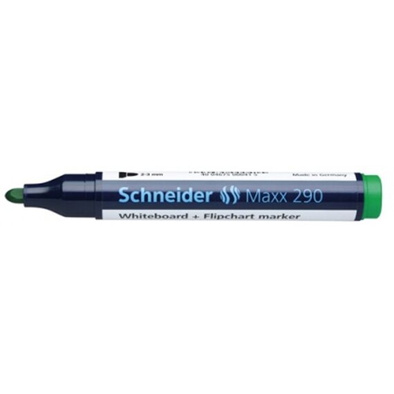 Marker whiteboard SCHNEIDER Maxx 290, ALEGE CULOAREA: Verde - 3Papet