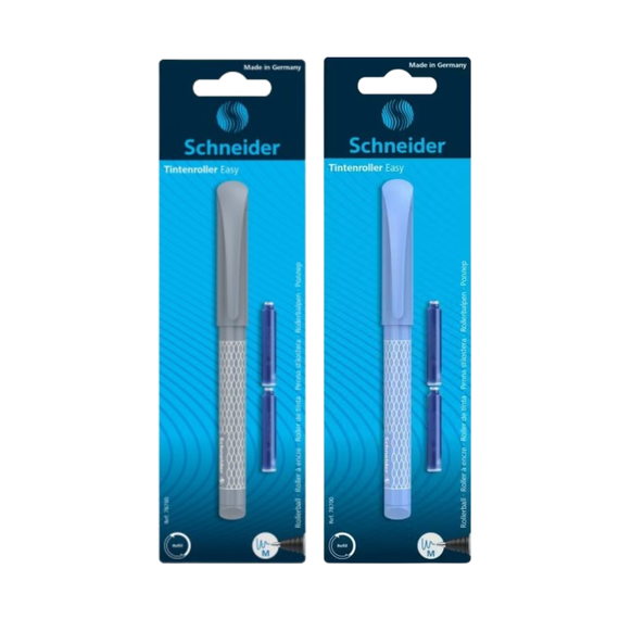 Roller cu cerneala SCHNEIDER Easy, 2 rezerve - Papet