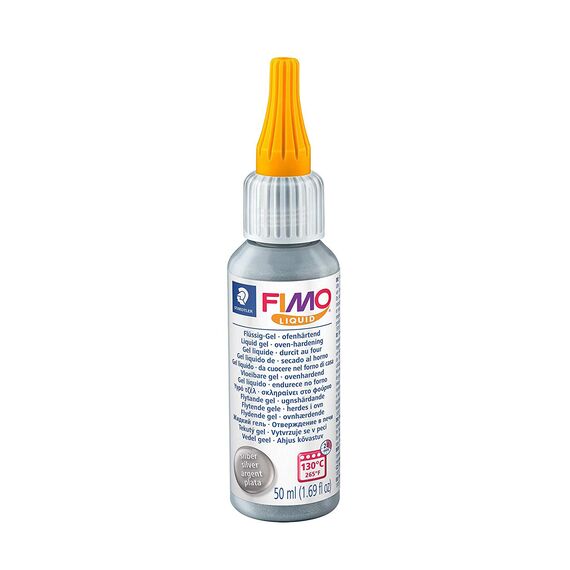 Fimo liquid gel decor 50 ml silver STH-8050-81 - 2Papet