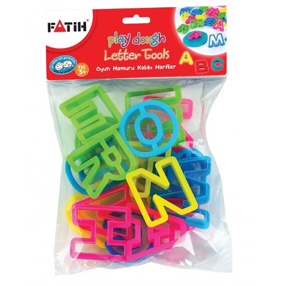 Forme modelat plastilina litere FATIH - Papet