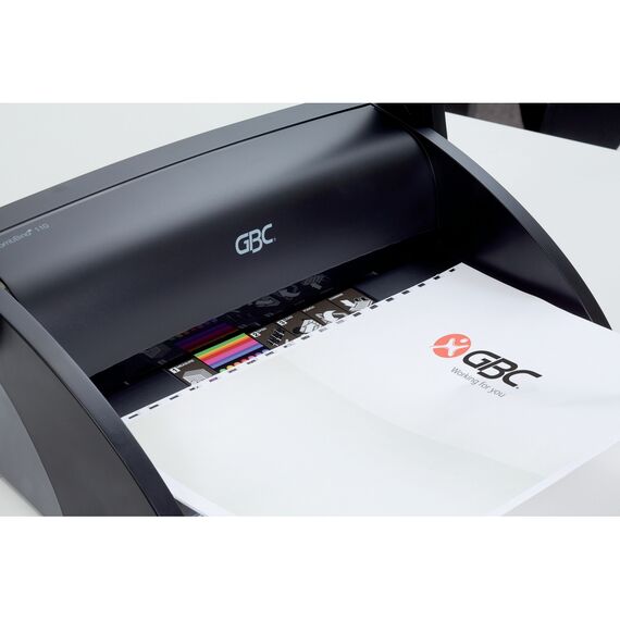 Aparat de indosariat cu spire din plastic max. 21 mm, capacitate perforare 12 coli, GBC CombBind C110 - 3Papet