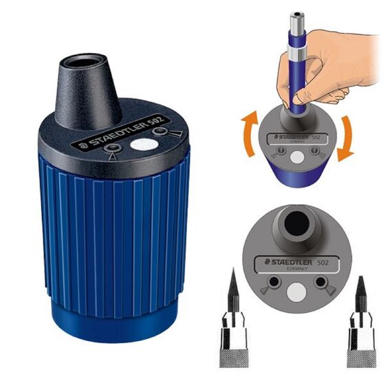 Ascutitoare pentru mine 2 mm STAEDTLER Mars 502 - 3Papet
