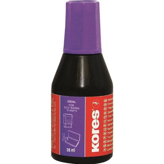 Tus stampile KORES, 27 ml, violet - Papet