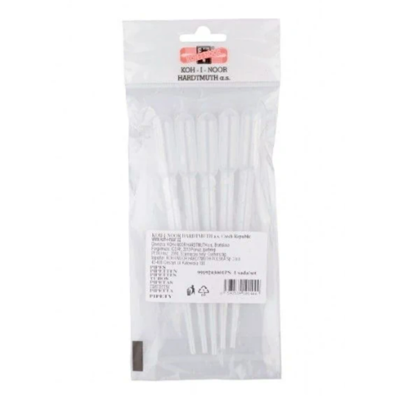 Set 5 pipete mari din plastic, KOH-I-NOOR, nr.204 - 2Papet