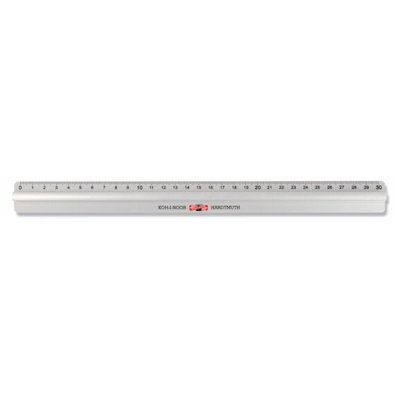 Rigla 30 cm, metalica, cu maner KOH-I-NOOR - 2Papet