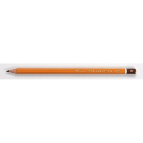 Creion KOH-I-NOOR 1500, duritati mina HB-8B, ALEGE DURITATE MINA: 7B - 2Papet