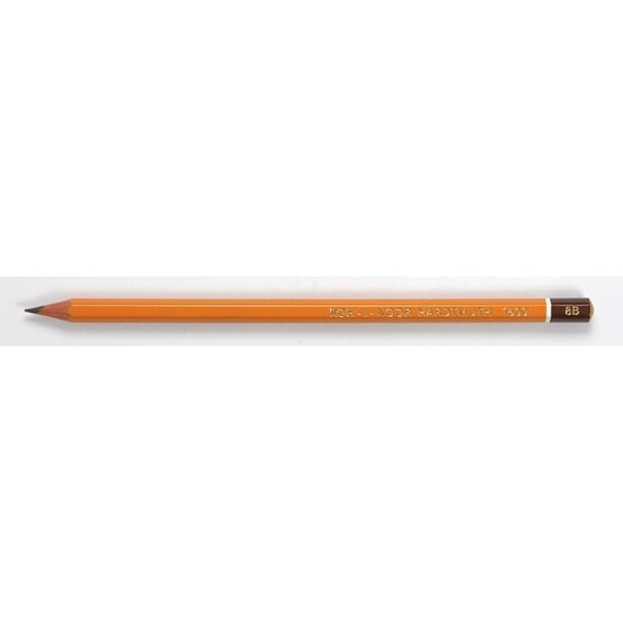 Creion KOH-I-NOOR 1500, duritati mina HB-8B, ALEGE DURITATE MINA: 8B - 2Papet
