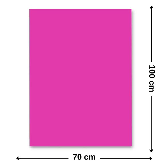 Carton colorat 70 x 100 cm, 220 g/mp, FAVINI, Ciclam - Papet