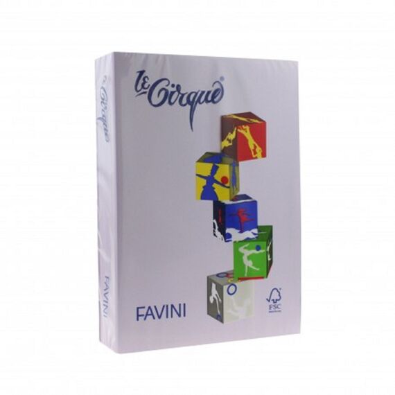 Carton colorat Lila A4, FAVINI, 160 g/mp, 250 coli/top, cod culoare 104 - Papet