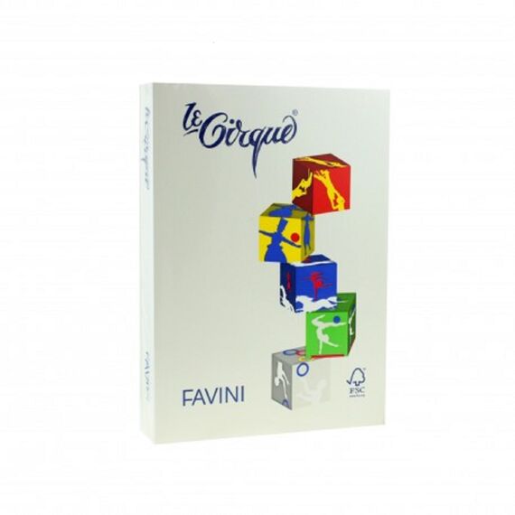 Carton colorat Crem A4, FAVINI, 160 g/mp, 250 coli/top, cod culoare 110 - Papet
