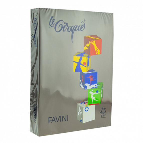Carton colorat Maro inchis A4, FAVINI, 160 g/mp, 250 coli/top, cod culoare 310 - Papet
