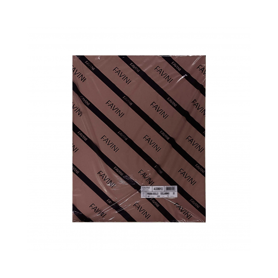 Carton colorat 50 x70 cm, 220 g/mp, FAVINI, Maro - 2Papet