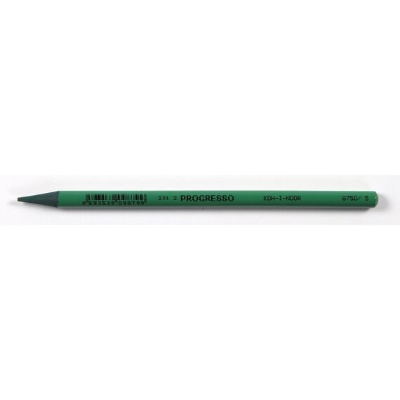 Creioane colorate fara lemn KOH-I-NOOR Progresso, ALEGE CULOAREA: Verde - Papet
