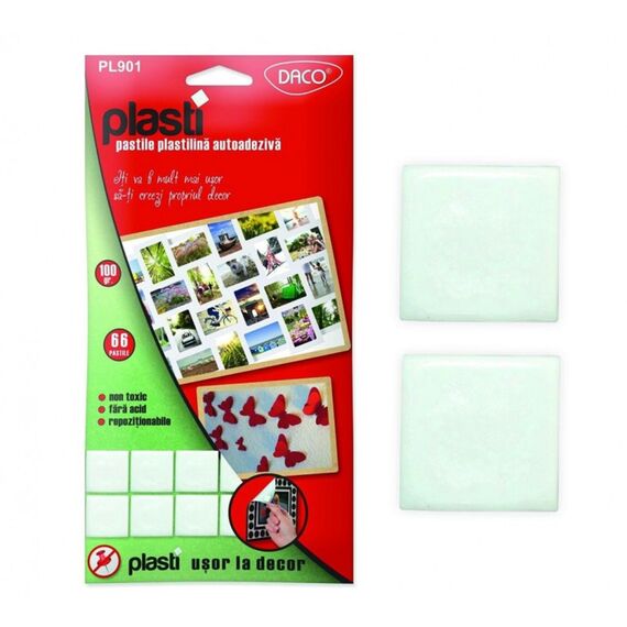 Pastile adezive nepermanente DACO Plasti - Papet