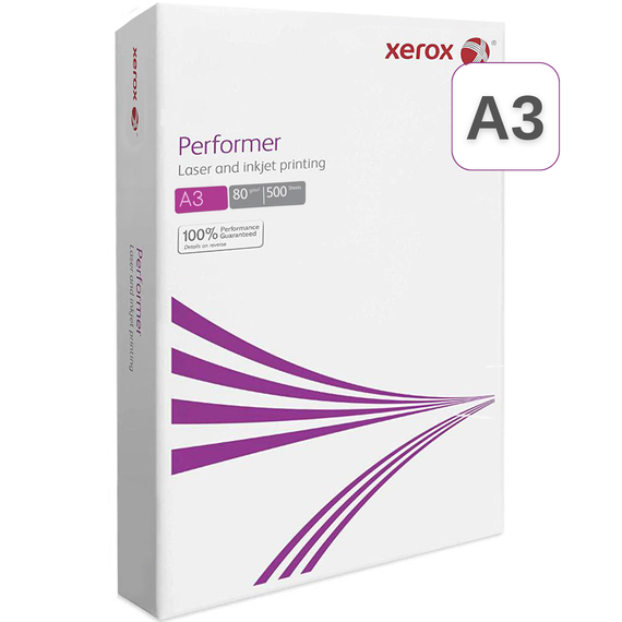 Hartie XEROX Performer, A3, 80 g/mp, 500 coli/top - Papet