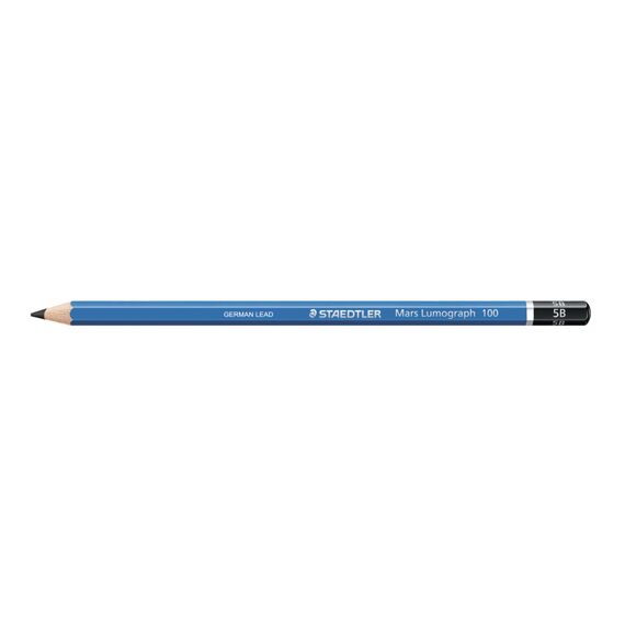 Creion STAEDTLER Lumograph, duritati mina B-12B, ALEGE DURITATE MINA: 5B - 2Papet
