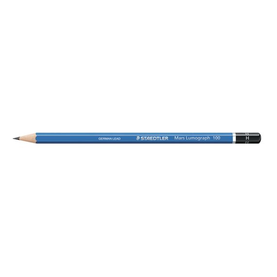Creion STAEDTLER Mars Lumograph, duritati mina F-9H, ALEGE DURITATE MINA: H - 2Papet