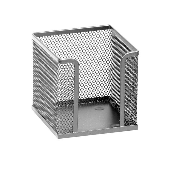 Suport metalic pentru cub din hartie, argintiu, Mesh, ECADA - Papet