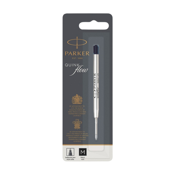 Rezerva pix PARKER QuinkFlow, Negru M - Papet