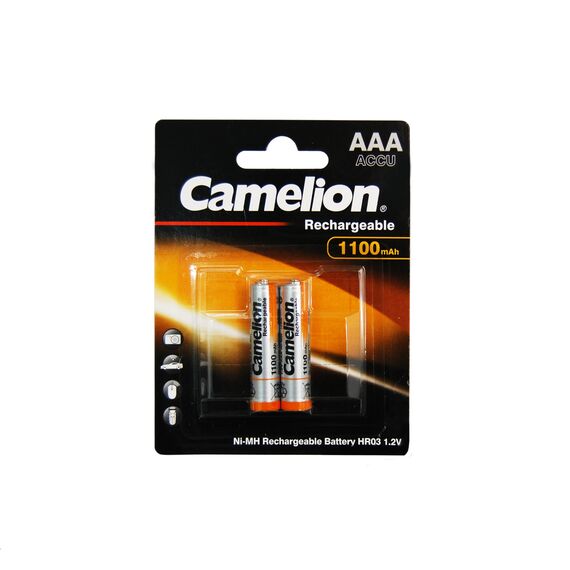 Acumulator CAMELION NI-MH AAA(R3) 1100MA, 2 buc/set - Papet