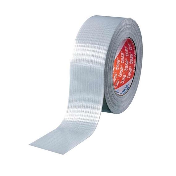 Banda adeziva izolatoare 50 mm x 50 m argintie, TESA Pro Duct Tape - 2Papet