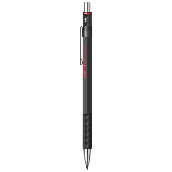Creion mecanic ROTRING 2.0 mm, metalic, Seria 600, negru - Papet
