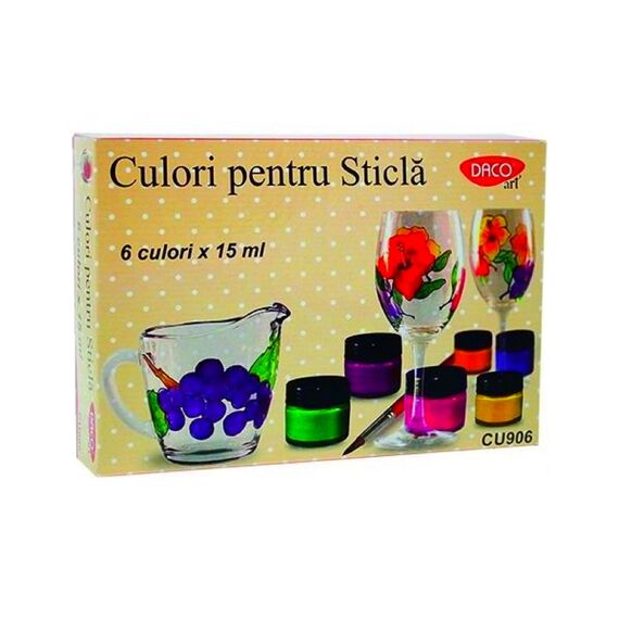 Culori pentru sticla, Daco CU906 - Papet