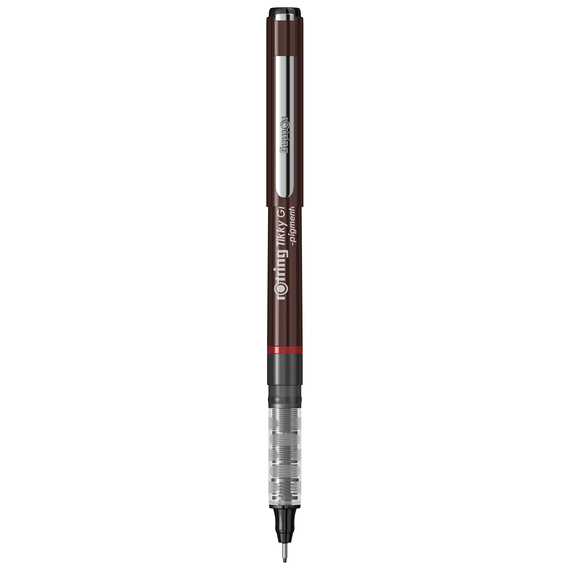 Liner ROTRING Tikky Graphic, tus negru, ALEGE GROSIMEA: 0.2 mm - 2Papet