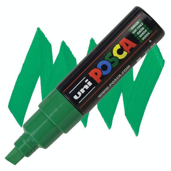 Marker Uni PC-8K POSCA 8.0 mm, Verde - Papet
