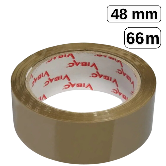 Banda adeziva maro 48mm x 66m, VIBAC - Papet