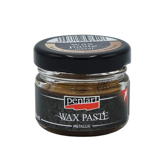 Pasta ceara metalica Bronse 20 ml, Pentart P4428 - Papet