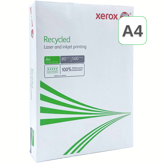 Hartie reciclata XEROX Recycled, A4, 80g/mp, 500 coli/top - Papet