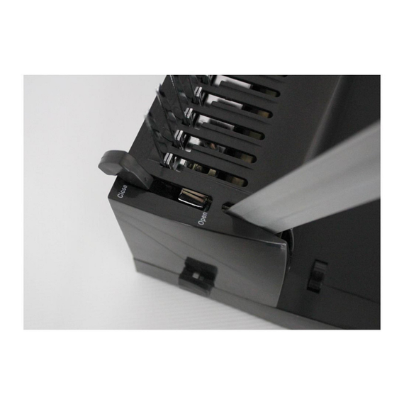 Aparat de indosariat cu inele plastic, capacitate perforare 15 coli, iBind A15 - 2Papet