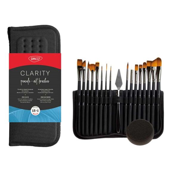 Pensule DACO Clarity, PN2915, 16 buc/set - 4Papet
