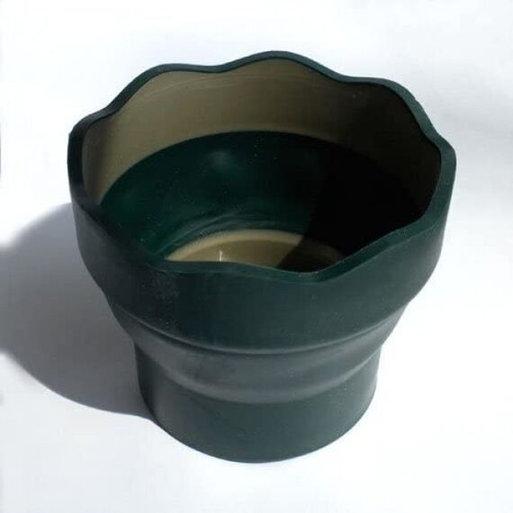 Pahar pentru apa, FABER-CASTELL Click&Go, ALEGE CULOAREA: Verde - 2Papet