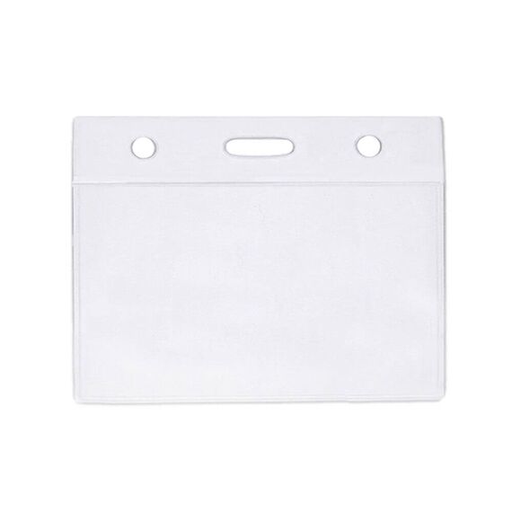 Suport ecuson orizontal din plastic moale, 60x90 mm - Papet