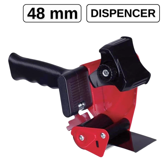 Dispencer pentru banda adeziva cu maner de cauciuc, 48 mm, DELI - Papet