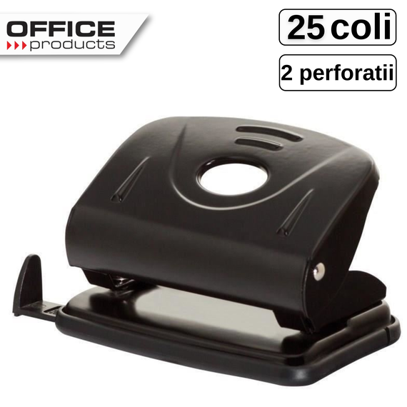 Perforator metalic, OFFICE PRODUCTS, 25 coli - Papet