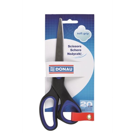 Foarfeca cu grip 20 cm, DONAU Soft Grip - Papet