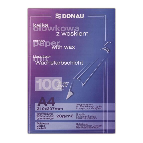 Indigo albastru, 100 coli/top, DONAU - Papet