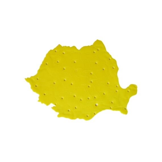Sablon harta ROMANIEI, diverse culori - 4Papet
