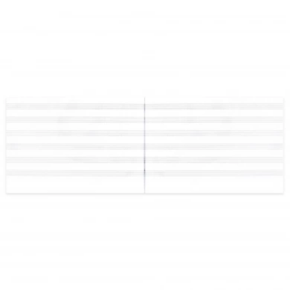 Caiet de muzica, A4 cu spirala, 36 file, PAPERLAND, orizontal - 2Papet