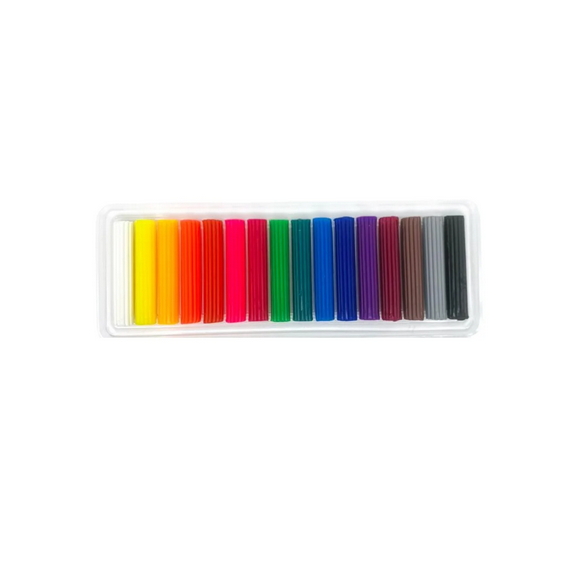 Plastilina HERLITZ, 16 culori/set - 2Papet