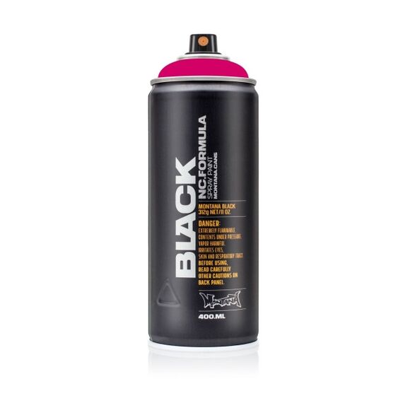 Spray cu vopsea, MONTANA Black 400 ml, ALEGE CULOAREA: True Magenta - Papet
