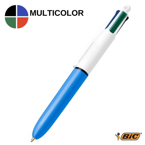 Pix cu 4 culori 1.0mm, BIC Original Blue - Papet