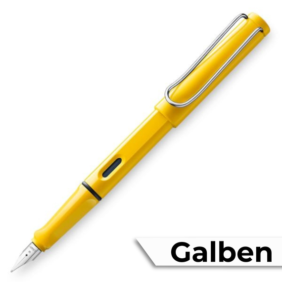 Stilou LAMY Safari F, ALEGE CULOAREA: Galben - 2Papet