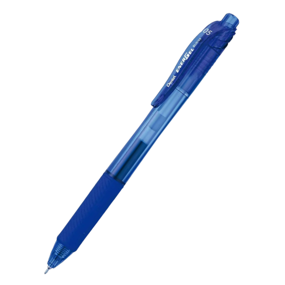 Pix cu gel si mecanism 0.5mm, PENTEL EnerGel, ALEGE CULOAREA: Albastru - Papet