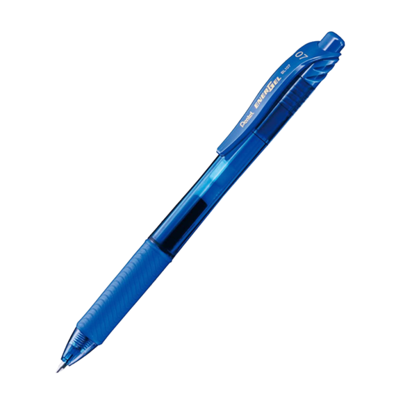 Pix cu gel si mecanism 0.7mm, PENTEL EnerGel, ALEGE CULOAREA: Albastru - 2Papet
