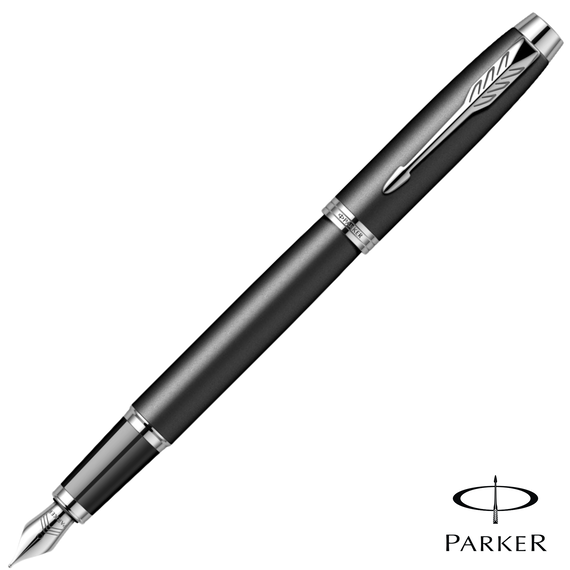 Stilou PARKER IM Royal, Essential Matte Black CT - Papet